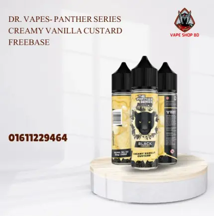 Panther Series Creamy Vanilla Custard