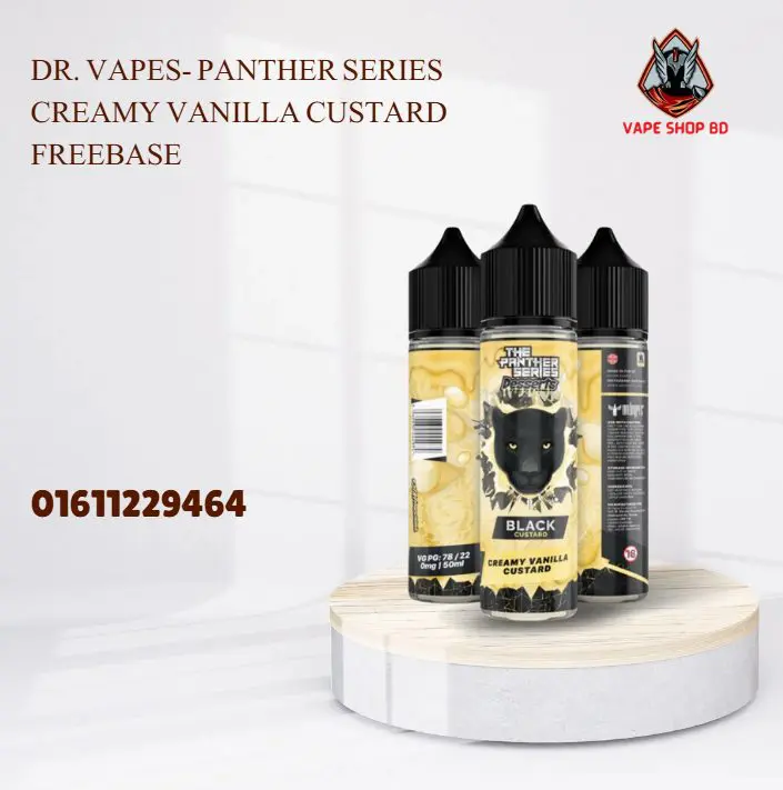 Panther Series Creamy Vanilla Custard Panther Series Creamy Vanilla Custard