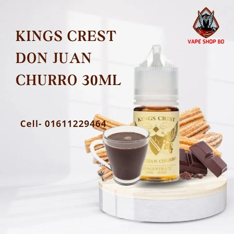 Kings Crest Don Juan Churro 30ml Kings Crest Don Juan Churro 30ml