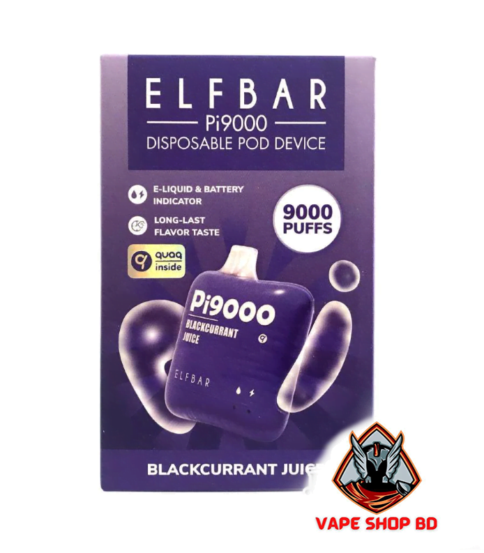 Black Current Elfbar Black Current Juice