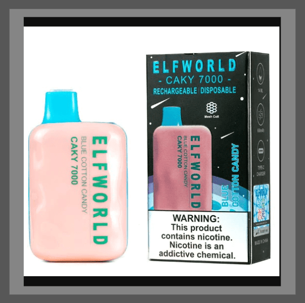 Elfworld Cotton Candy ELFWORLD CAKY BLUE COTTON CANDY