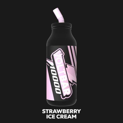 Voltbar 10k puffs Strawberry Ice Cream