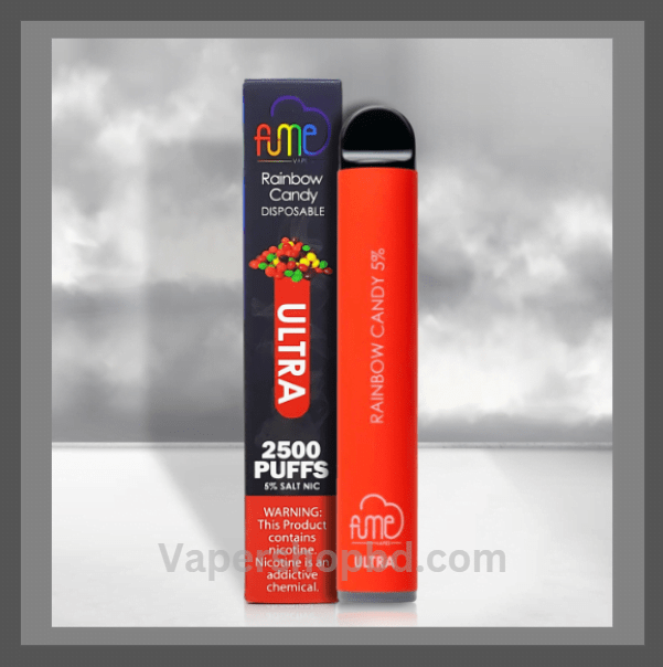Fume Rainbow Candy Disposable Fume Rainbow Candy 2500 Puffs Disposable