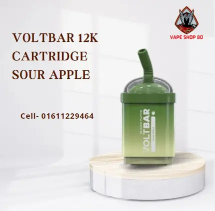 Voltbar 12K Cartridge Sour Apple