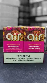 Air Passion Fruit Orange Guava 6000 Puffs