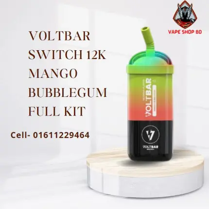 Voltbar Switch 12K Mango Bubblegum Full Kit