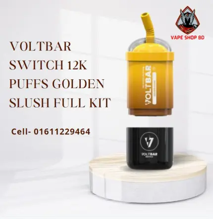 Voltbar Switch 12K Puffs Golden Slush Full Kit