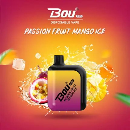 Bou Pro Passion Fruit Mango Ice 7000 Puffs Disposable Vape