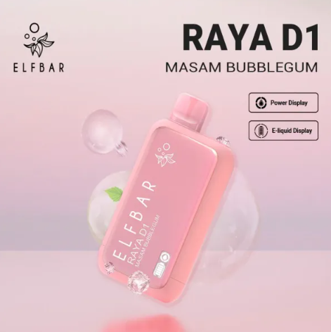 Elfbar Raya D1 Masam Bubblegum