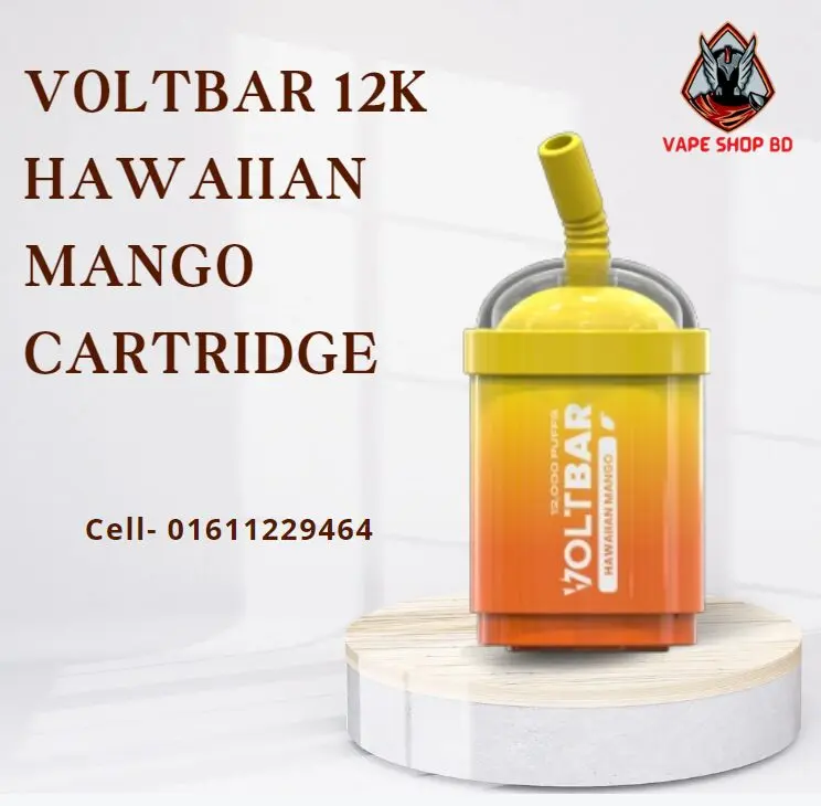 Voltbar 12K Hawaiian Mango Cartridge Voltbar 12K Hawain Mango