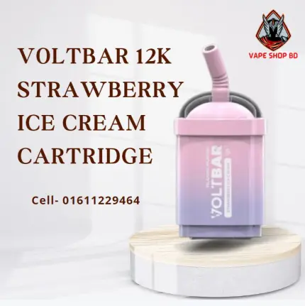 Voltbar 12K Strawberry Ice Cream