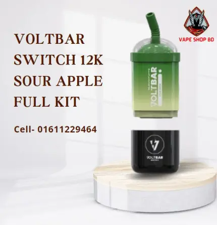 Voltbar Switch 12K Sour Apple Full Kit