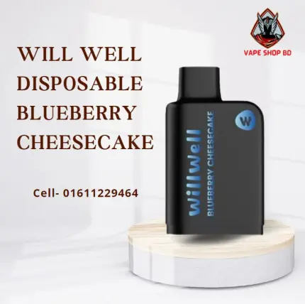 Will Well Disposable Blueberry Cheesecake