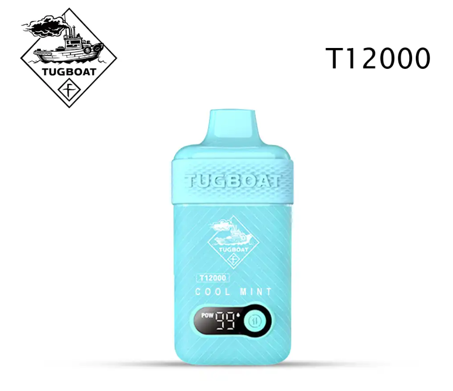 Tugboat 12000 Puffs Cool Mint with Display Tugboat 12000 Puffs Cool Mint with Display