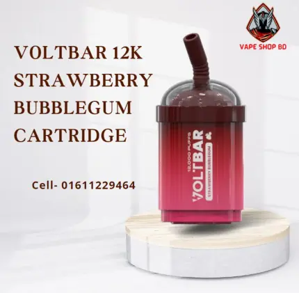 Voltbar 12k Strawberry Bubblegum