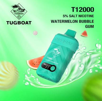 Tugboat T12000- Watermelon Bubblegum