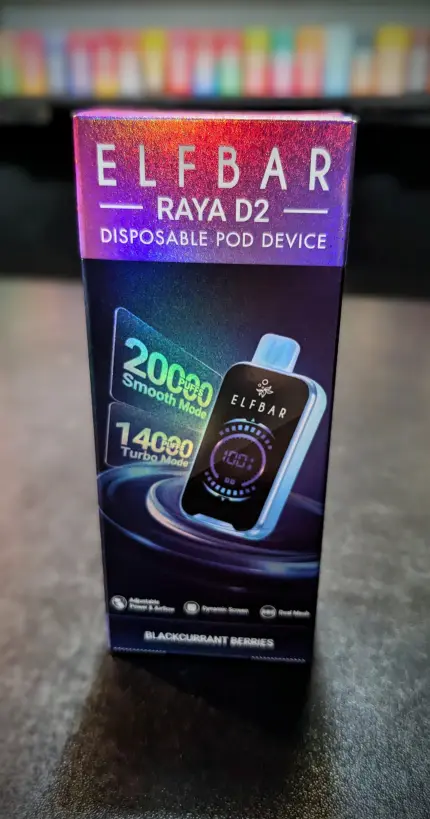 Elfbar Raya D2 20K Puffs Blackcurrant Berries