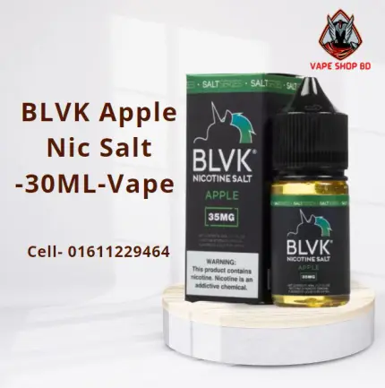 BLVK Apple Nic Salt 30ML Vape