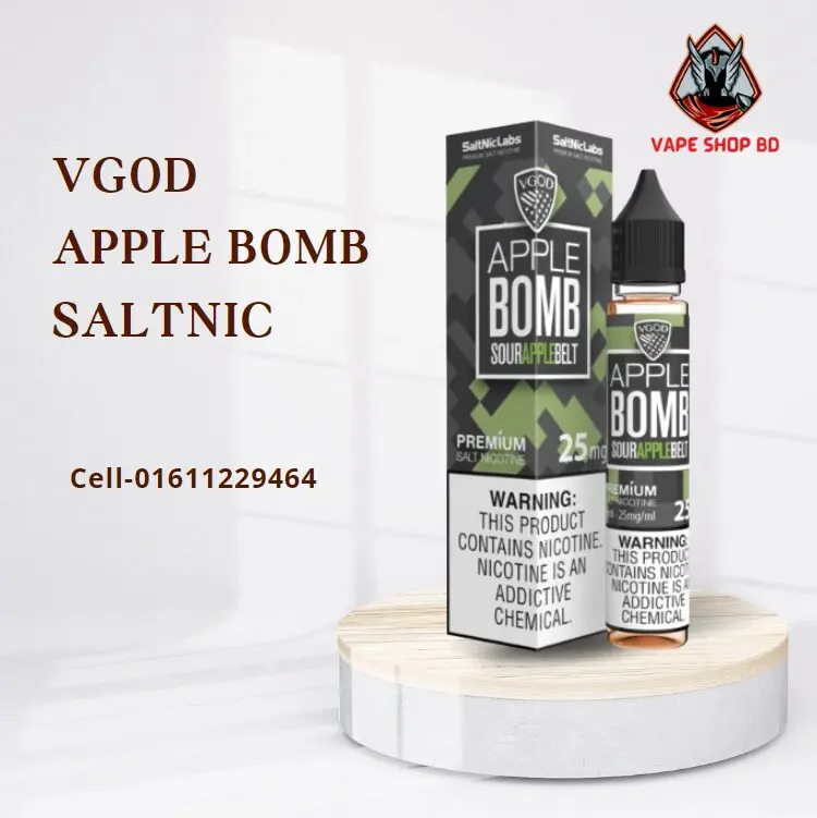 Vgod Apple Bomb salt nic Vgod Apple Bomb salt nic