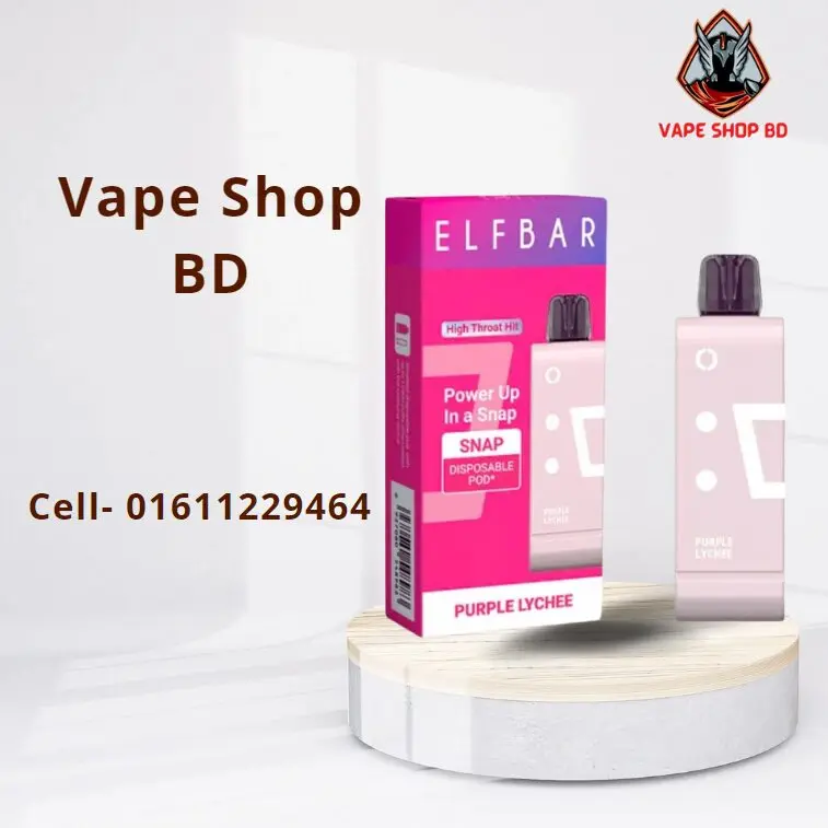Elfbar Snap Purple Lychee 14K Puffs Elfbar Snap Purple Lychee 14K Puffs