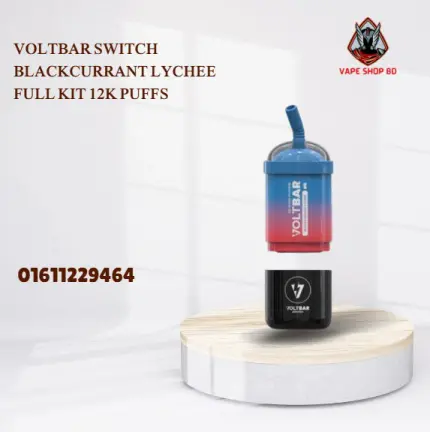 Voltbar Switch Blackcurrant Lychee Full Kit 12K Puffs