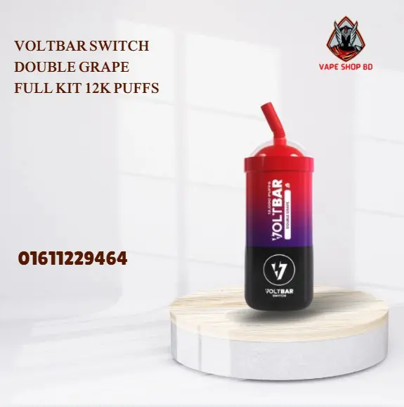 Voltbar Switch Double Grape Full Kit 12k Puffs Voltbar Switch Double Grape Full Kit 12k Puffs