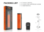 Kumiho Thoth C Packing List