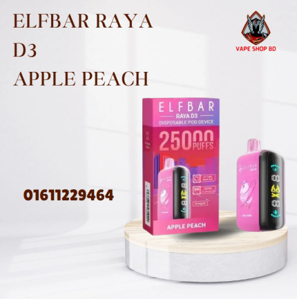Elfbar Raya D3 Apple Peach