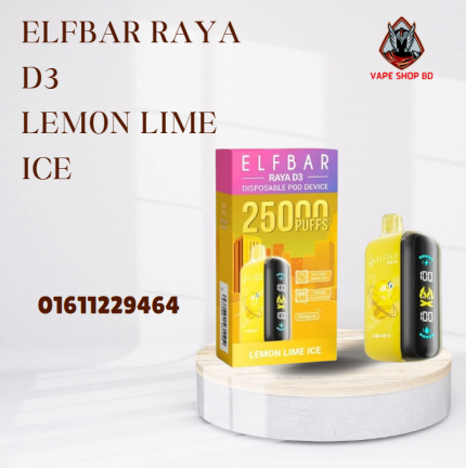 Elfbar Raya D3 Lemon Lime Ice