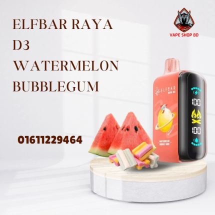 Elfbar Raya D3 Watermelon Bubblegum