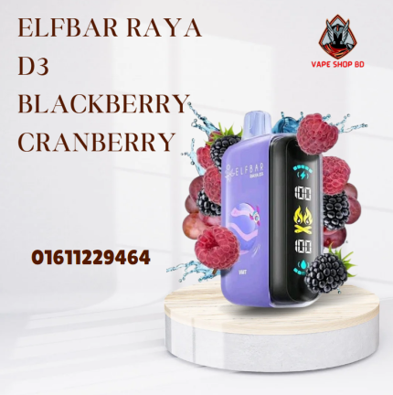 Elfbar Raya D3 blackberry cranberry