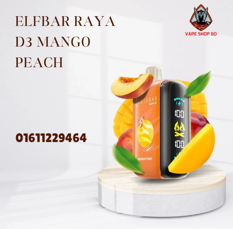 ELFBAR RAYA D3 Mango Peach ELFBAR RAYA D3 Mango Peach
