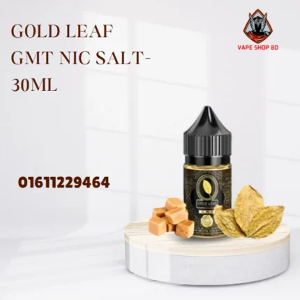 GOLD LEAF G.M.T NICSALT 30ML