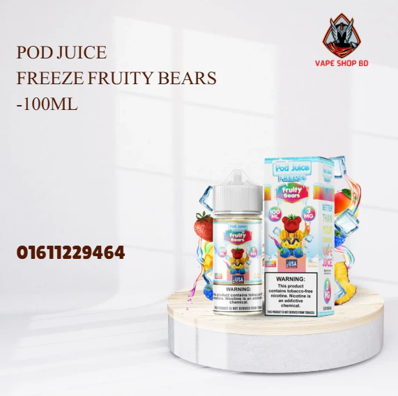 Pod Juice Freeze Fruity Bears -100ML Pod Juice Freeze Fruity Bears -100ML