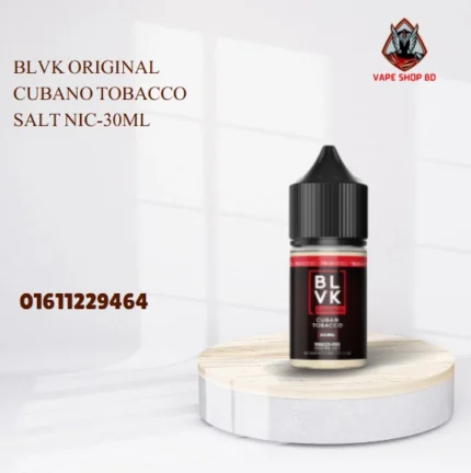 BLVK Original Cubano Tobacco Salt Nic-30ML