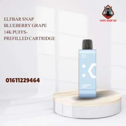 Elfbar Snap Blueberry grape 14K Puffs- Prefilled Cartridge