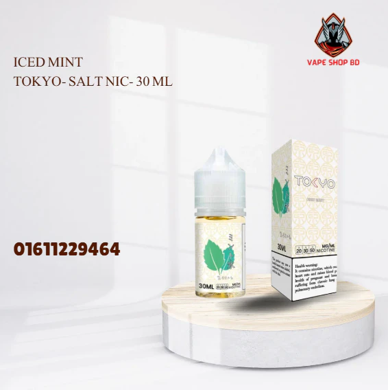 Iced Mint Tokyo- Salt Nic- 30 ML Iced Mint By Tokyo