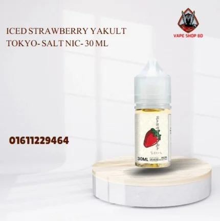 Iced Strawberry Yakult Tokyo- Salt Nic- 30 ML