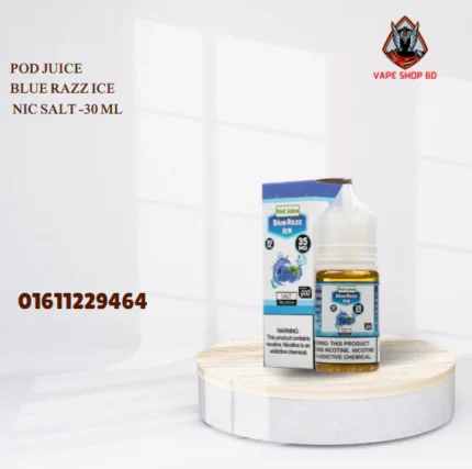 Pod Juice Blue Razz Ice Nic Salt 30 ML