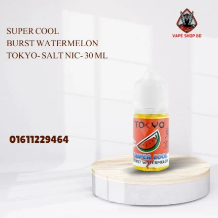 Super Cool Burst Watermelon Tokyo- Salt Nic- 30 ML