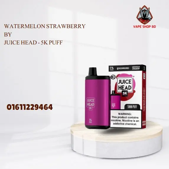 Watermelon Strawberry By Juice Head - 5K Puff Watermelon Strawberry By Juice Head - 5K Puff