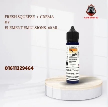 Fresh Squeeze + Crema By Element Emulsions- 60 ML