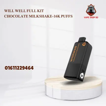 Will Well Full Kit Chocolate Milkshake-16K Puffs