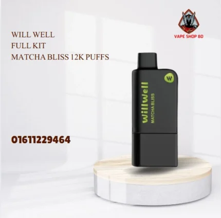 Will Well Full Kit Matcha Bliss 12k Puffs