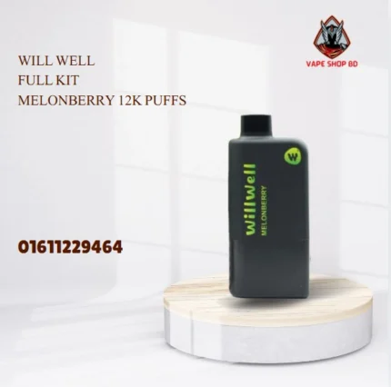 Will Well Full Kit MelonBerry 12K Puffs