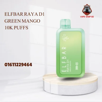 Elfbar RAYA D1 Green Mango 10k PUFFS