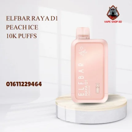 Elfbar RAYA D1 Peach Ice 10k PUFFS