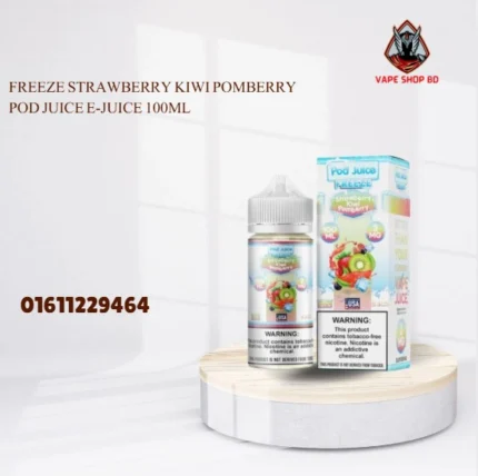 FREEZE STRAWBERRY KIWI POMBERRY POD JUICE E-JUICE 100ML