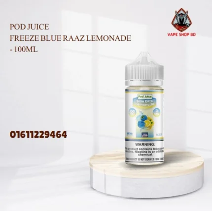 Pod Juice Freeze Blue Raaz Lemonade- 100ml