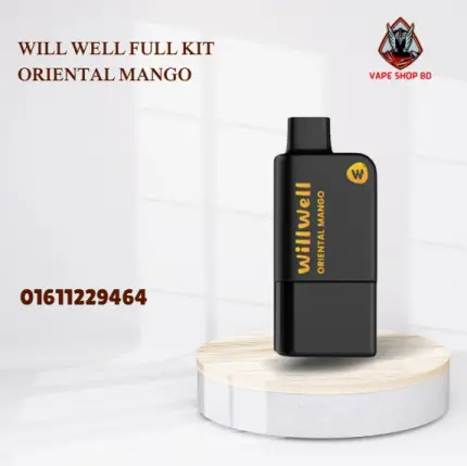 Will Well Full Kit Mango- 16K Puffs Disposable Vape